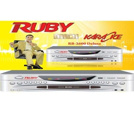 Đầu Karaoke 5 số cao cấp Ruby MD 2600 Deluxe