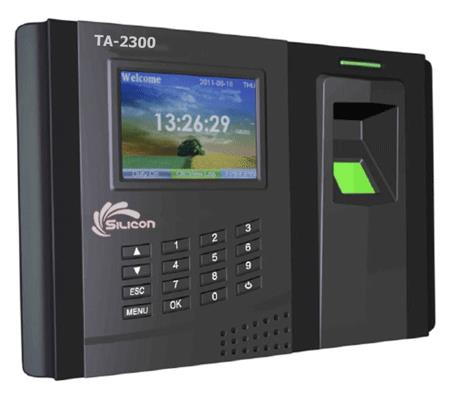 Máy chấm công vân tay và thẻ cảm ứng Silicon TA-2300+RFID