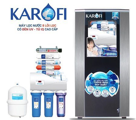 Máy lọc nước có tủ thông minh Karofi K8I-1