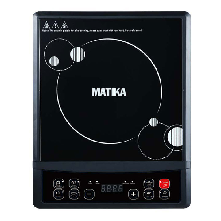  Bếp Từ Matika MTK-200-03 - Tặng 1 Nồi Lẩu 