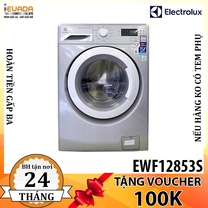  (CHỈ BÁN HCM) Máy Giặt Electrolux EWF12853S Eco Inverter 8Kg 