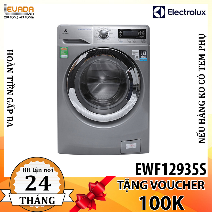  (CHỈ BÁN HCM) Máy Giặt Electrolux EWF12935S Eco Inverter 9.5Kg 