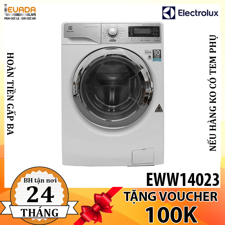  (CHỈ BÁN HCM) Máy Giặt Sấy Electrolux EWW14023 Eco Inverter Giặt 10Kg Sấy 7Kg 