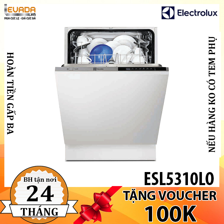  (CHỈ BÁN HCM) Máy Rửa Chén Âm Tủ Electrolux ESL5310LO 