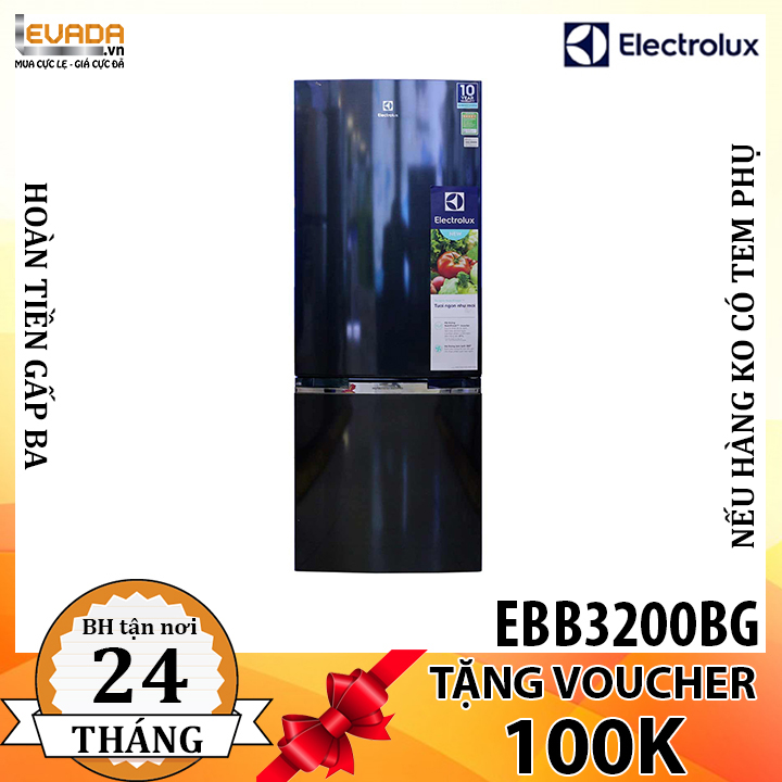  (CHỈ BÁN HCM) Tủ Lạnh Electrolux EBB3200BG 320 lít Inverter 