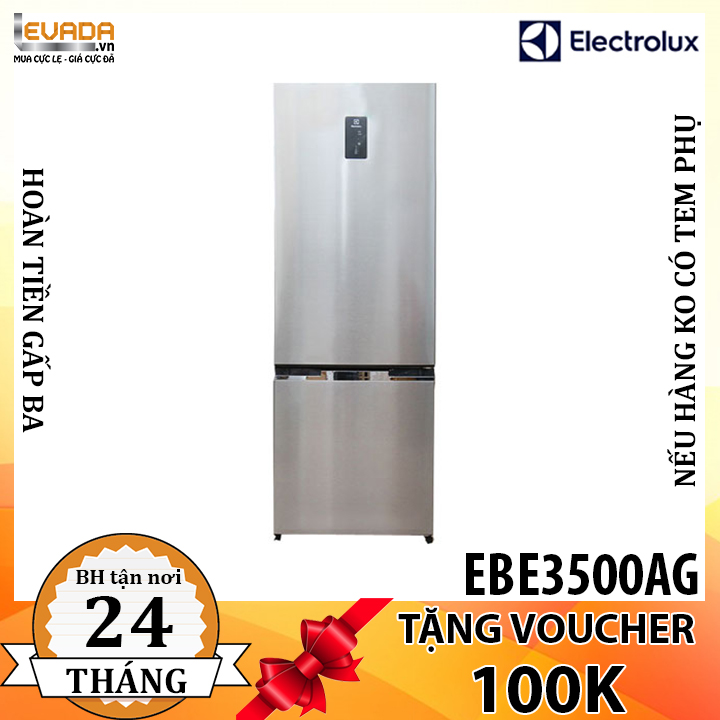  (CHỈ BÁN HCM) Tủ Lạnh Electrolux EBE3500AG Inverter 350 Lít 