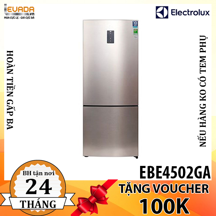  (CHỈ BÁN HCM) Tủ Lạnh Electrolux EBE4502GA Inverter 418 Lít 