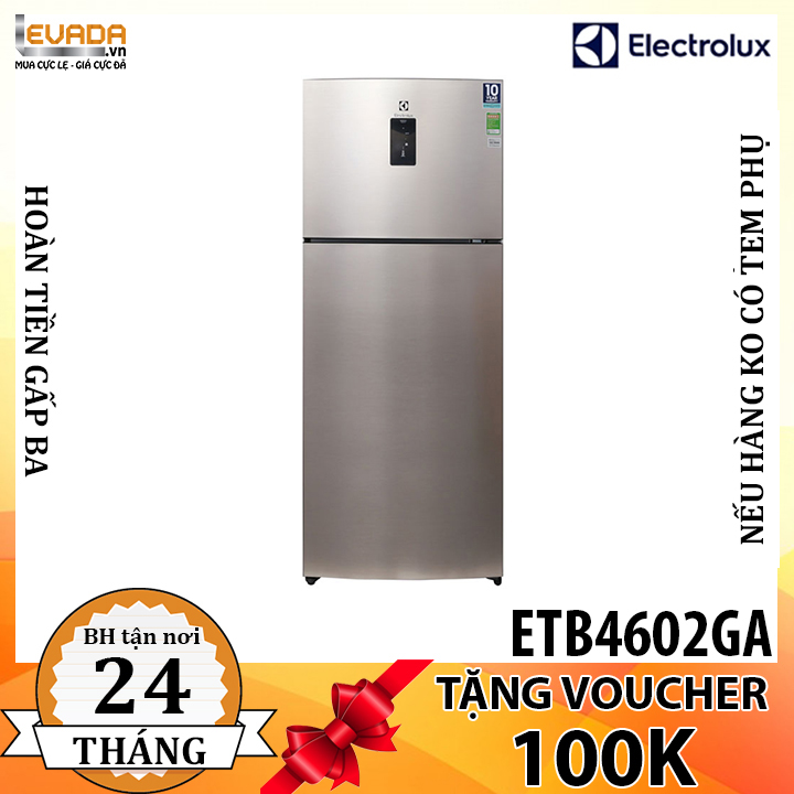  (CHỈ BÁN HCM) Tủ Lạnh Electrolux ETB4602GA 426 Lít 