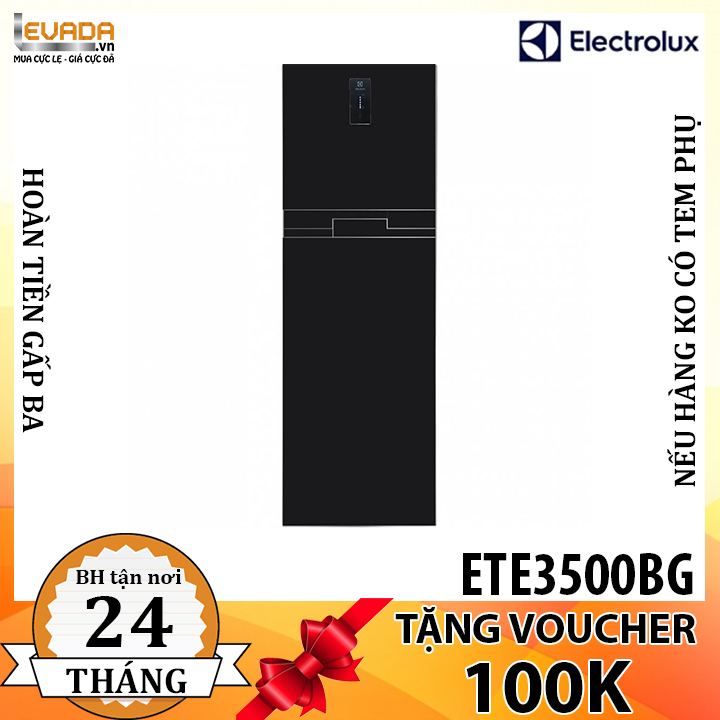  (CHỈ BÁN HCM) Tủ Lạnh Electrolux ETE3500BG Inverter 350 Lít 