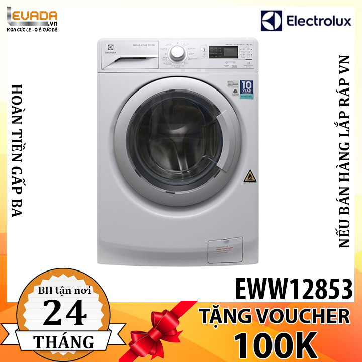    Máy Giặt Sấy Electrolux Inverter EWW12853 Giặt 8kg - Sấy 5kg 