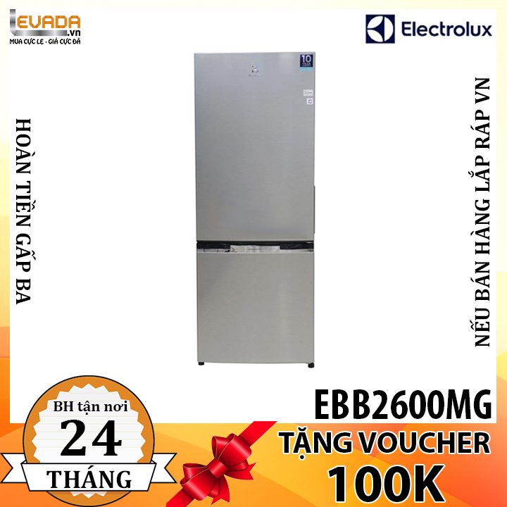    Tủ Lạnh 251 Lít Electrolux EBB2600MG 