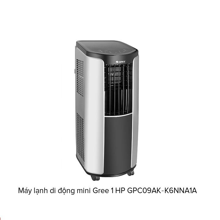  Máy lạnh di động mini Gree 1 HP GPC09AK-K6NNA1A 
