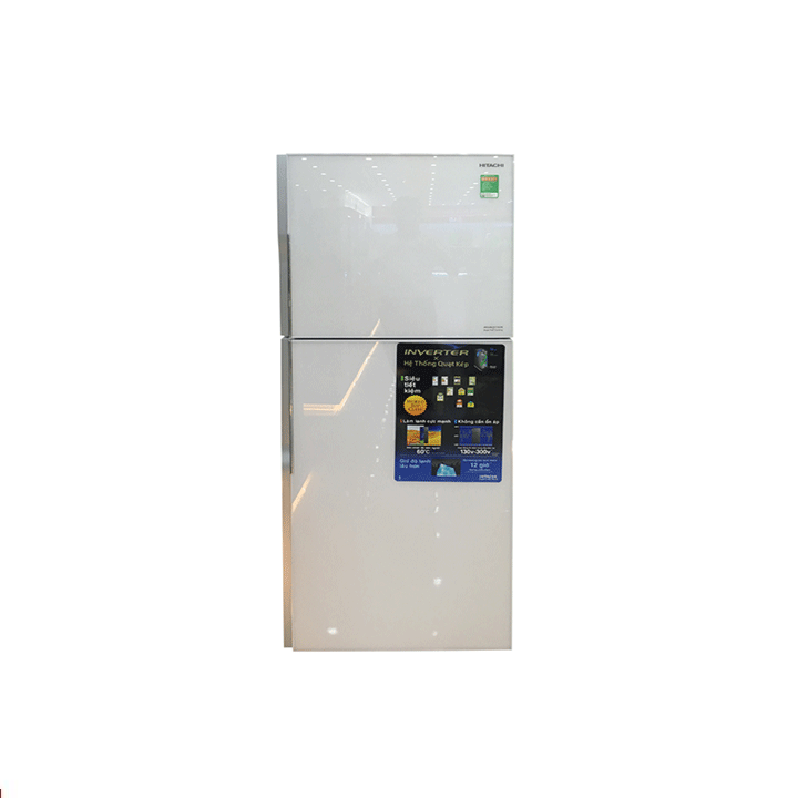  Tủ Lạnh Hitachi 335 Lít R-VG400PGV3-GPW 